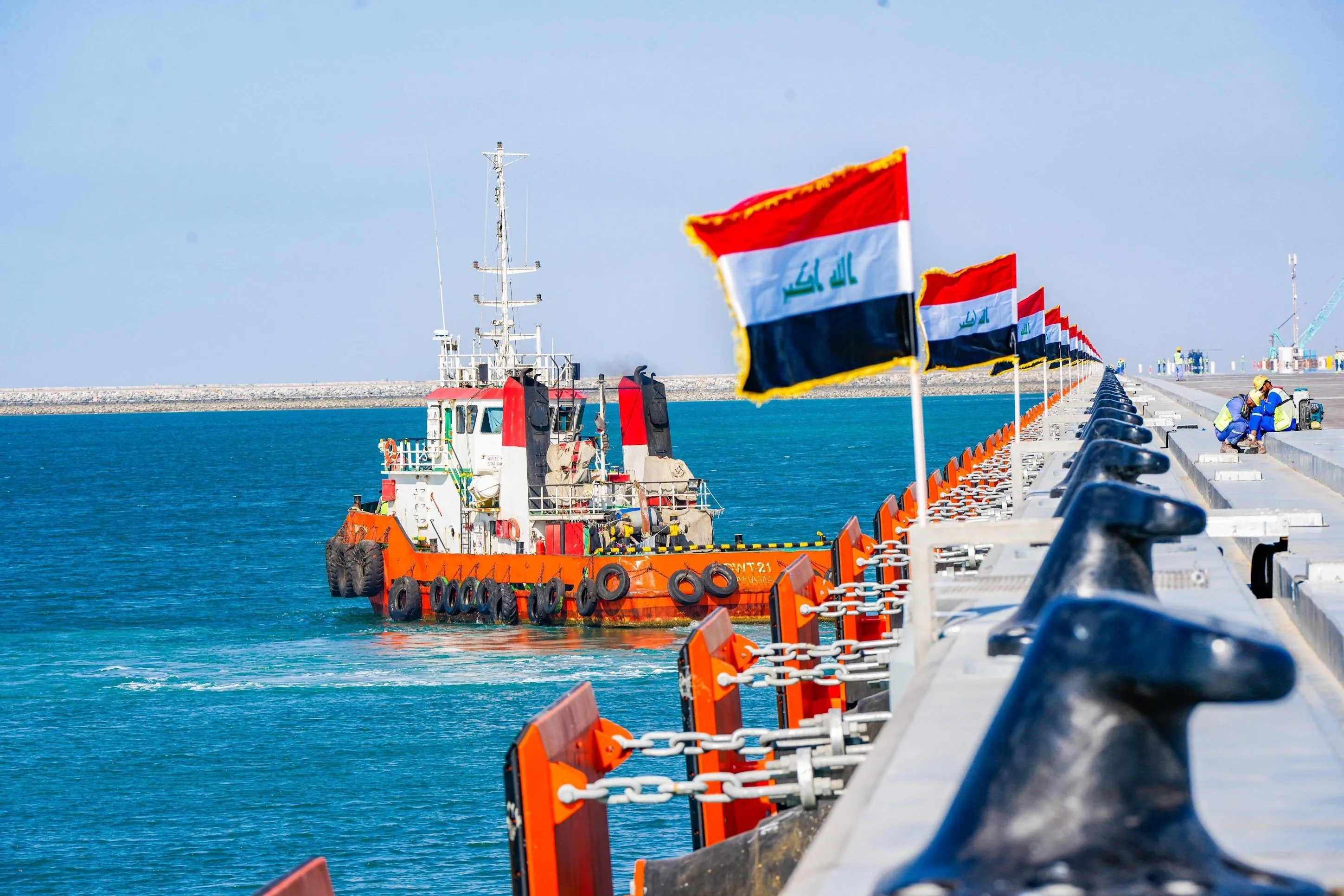 Ships Continue Flowing into Iraqi Ports Despite Challenges - موانئ أم قصر العراق Umm Qasr port Iraq