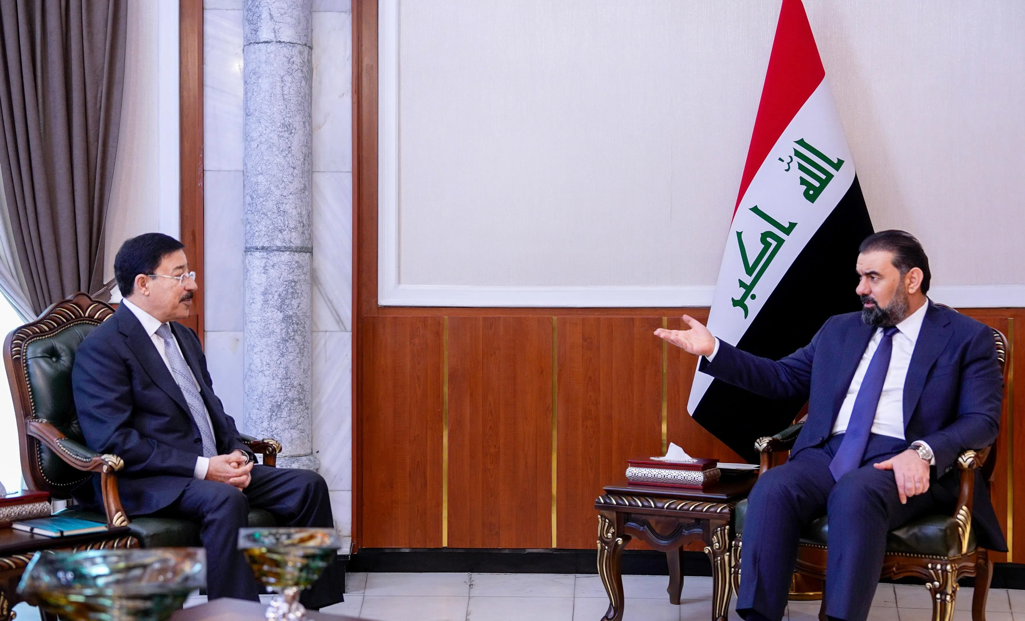 الحلبوسي يؤكد دعم استقلالية السياسة النقدية في العراق