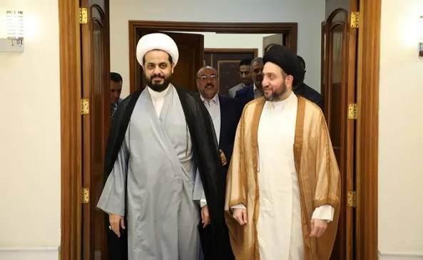 2026 Coordination: Al-Hakim and Al-Khazali Jointly Call for Ending Government Deadlock and Securing Regional Ceasefire - تشكيل الحكومة العراقية 2026 Iraqi Government Formation 2026