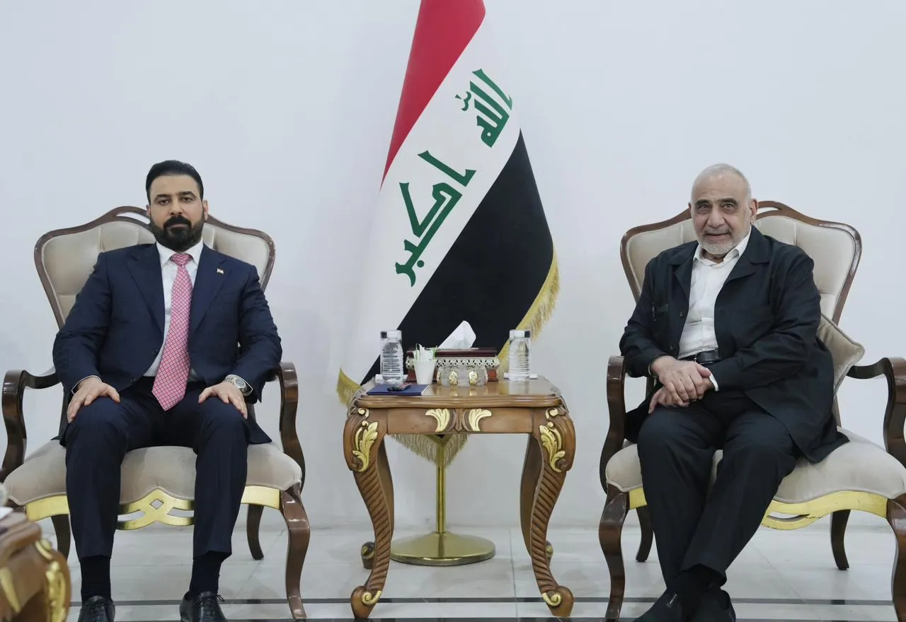 لقاء الزيدي وعبدالمهدي يستعرض مسارات تأليف الكابينة الوزارية الجديدة وسبل تعزيز النهضة الاقتصادية بالبلاد - النهضة الاقتصادية العراقية 2026 2026 Iraqi Economic Renaissance