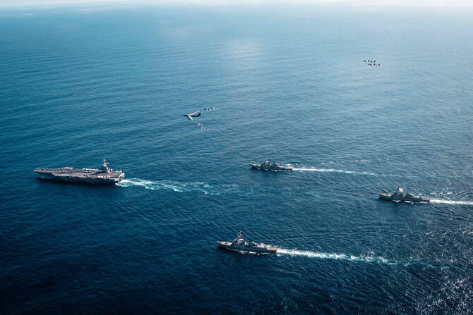 Washington announces eliminating Tehran stockpile of mines - تصريحات الأدميرال براد كوبر Admiral Brad Cooper Statements