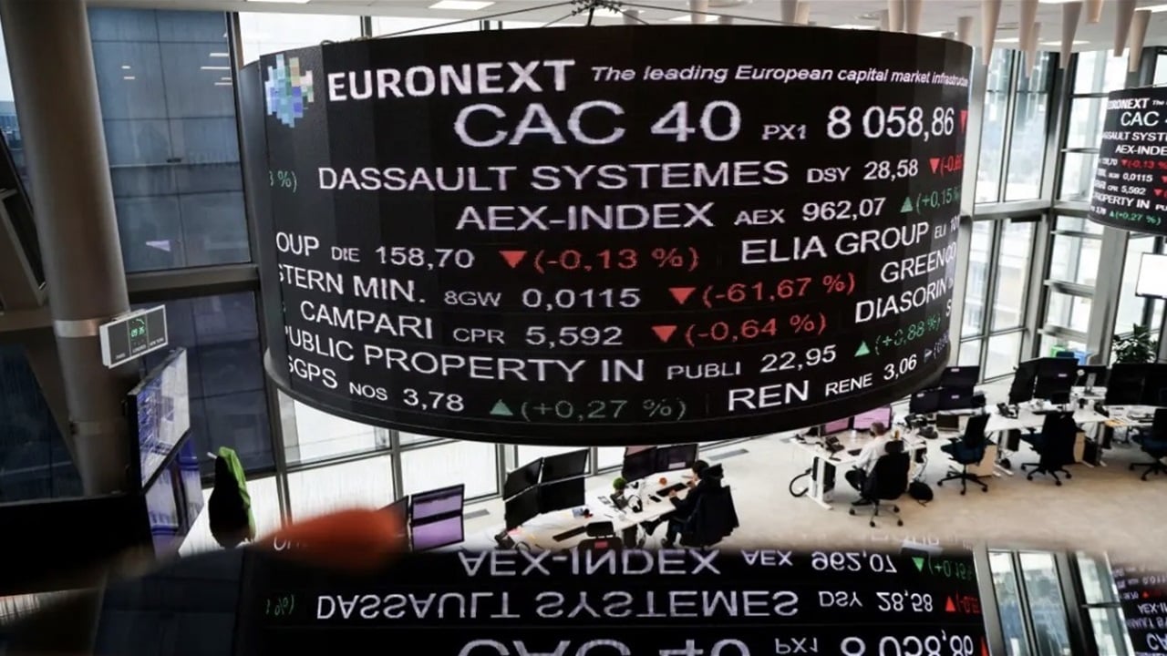 European indices end session with limited gains as oil decline eases Iranian tensions impact - الأسهم الأوروبية اليوم European stocks markets oil