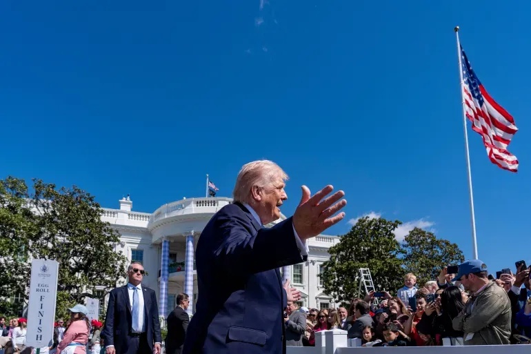 البيت الأبيض: لا يوجد صديق لإسرائيل ومدافع عن السلام أعظم من ترامب - ترامب إسرائيل Trump Israel