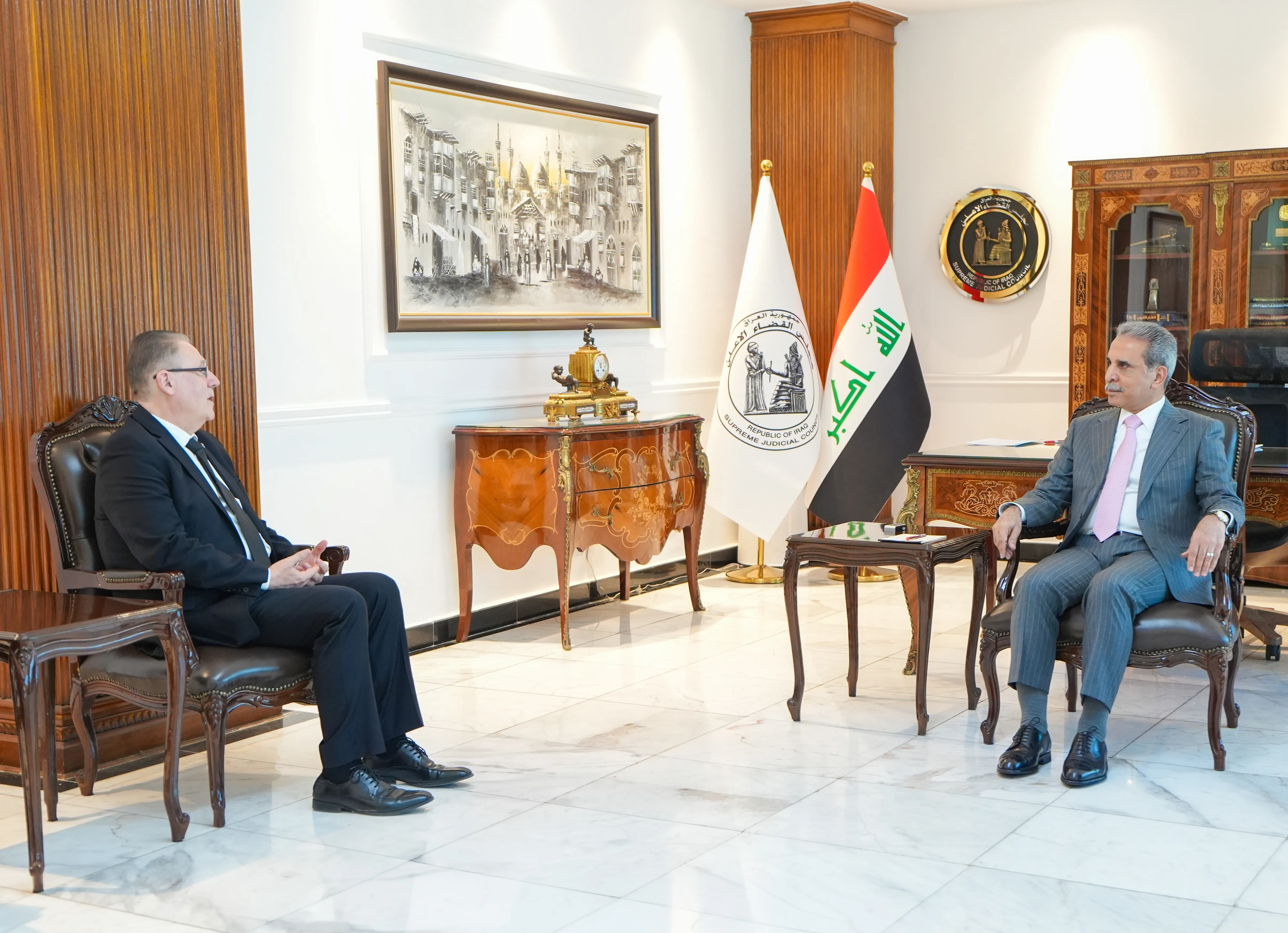 العراق والأمم المتحدة يبحثان تعزيز التحول الرقمي في القضاء - التحول الرقمي القضاء العراقي Digital Transformation Iraqi Judiciary