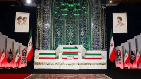انطلاق مراسم تشييع المرشد الإيراني الراحل علي خامنئي في العاصمة طهران - تشييع خامنئي مراسم طهران Khamenei Funeral Tehran Ceremonies