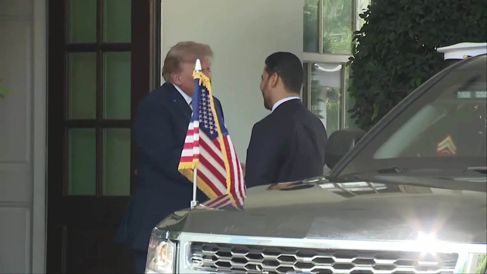 لقاء قمة يجمع الزيدي والرئيس ترامب بالبيت الأبيض - الزيدي ترامب Zaidy Trump