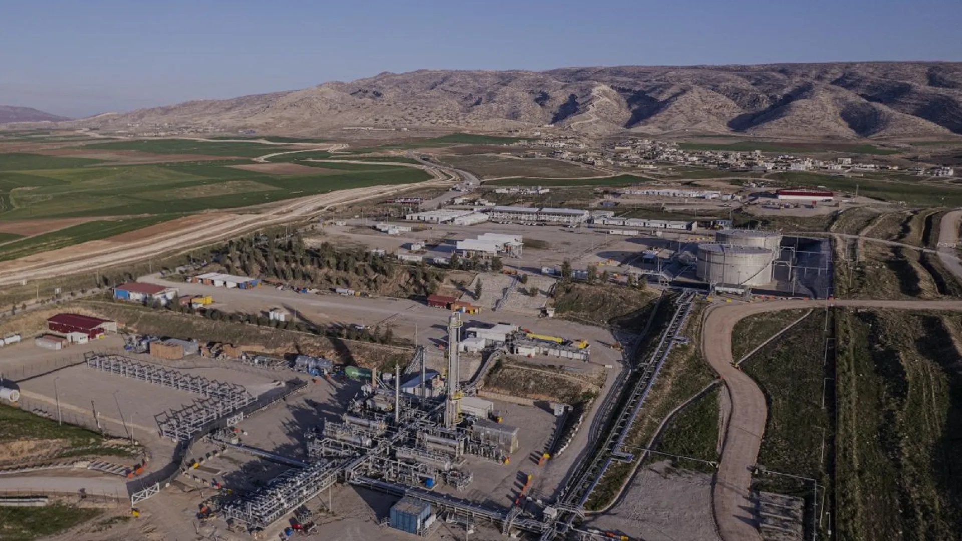 "غلف كيستون" توقف إنتاج النفط مؤقتاً بحقل شيخان في دهوك - حقل شيخان إنتاج النفط Shaikan field Oil production