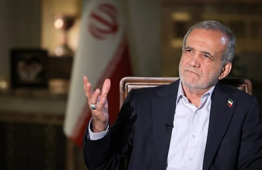الرئيس الإيراني: التواصل مع مجتبى خامنئي "صعب للغاية" حالياً - بزشكيان مجتبى خامنئي Pezeshkian Mojtaba Khamenei