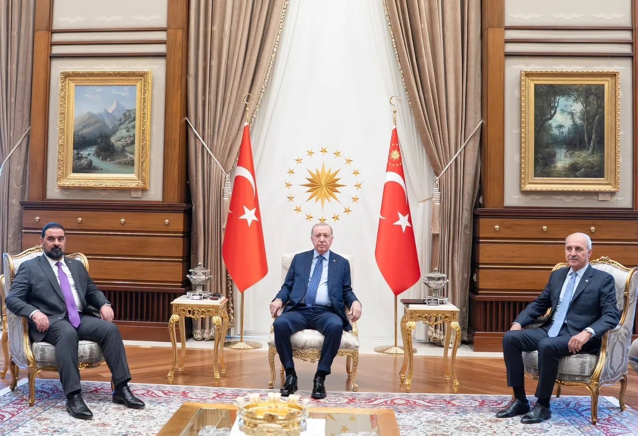 Halbousi and Erdoğan Discuss Enhanced Cooperation and Regional Issues in Ankara - تعاون عراقي تركي الحلبوسي أردوغان Iraq Turkey cooperation Halbousi Erdoğan