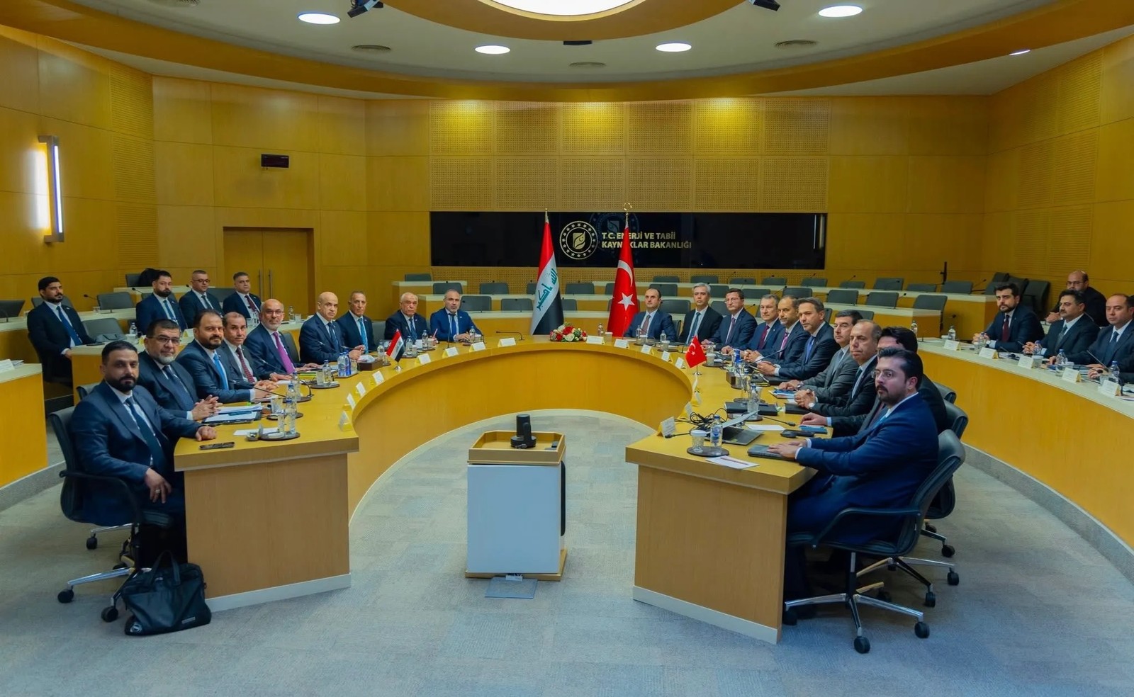 Official talks between Baghdad and Ankara to conclude comprehensive energy agreement - النفط والغاز اتفاقية إطارية Oil and gas Energy agreement