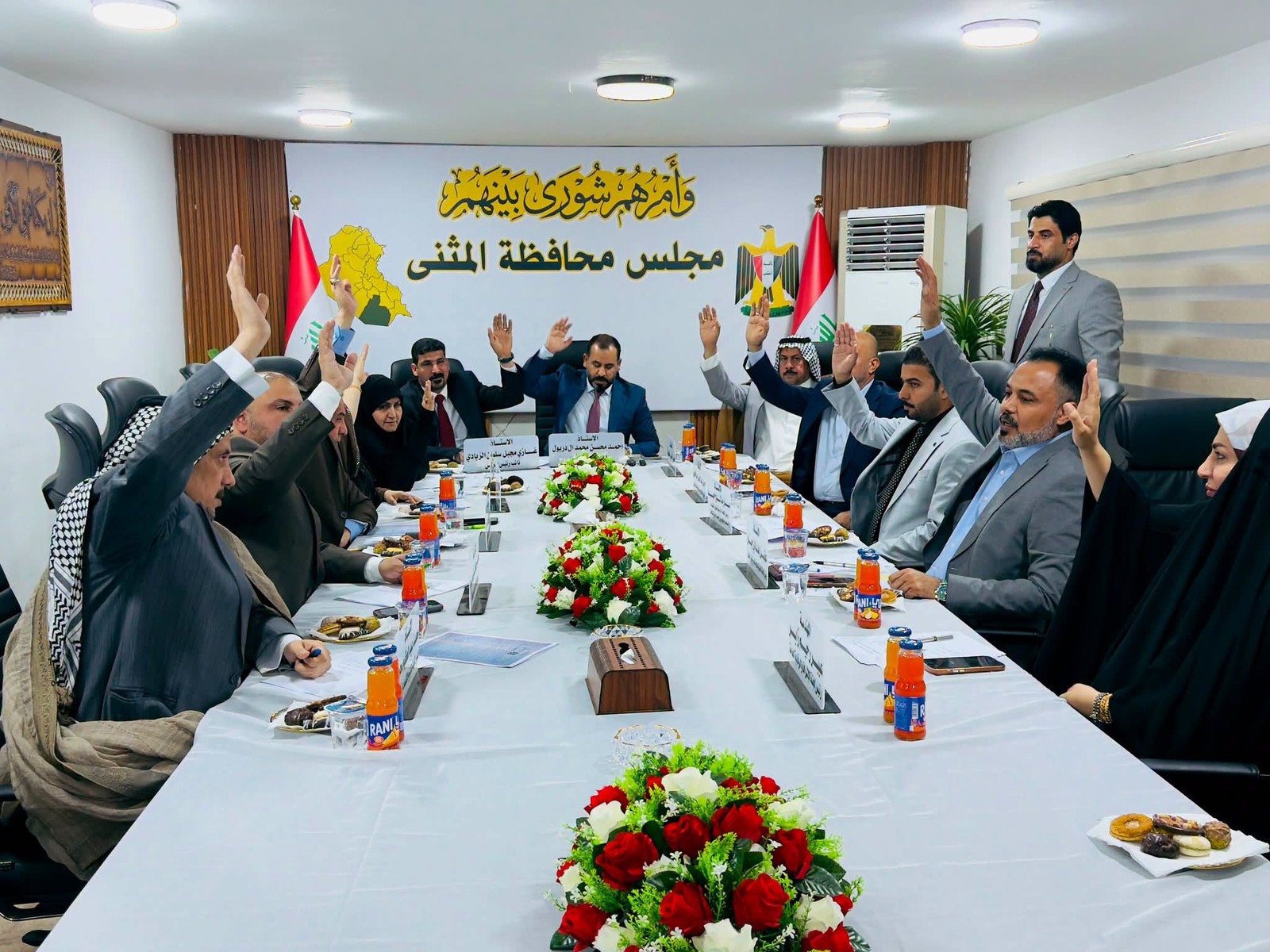 محافظة المثنى تشهد اختيار قيادة إدارية جديدة بعد قبول استقالة المحافظ السابق - المثنى توفيق الحساني Muthanna governor