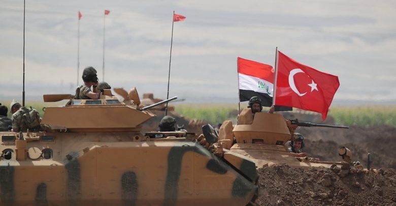 Continued Turkish military presence in Iraqi and Syrian lands ensuring borders - وزير الدفاع تركيا Defense Minister Turkey