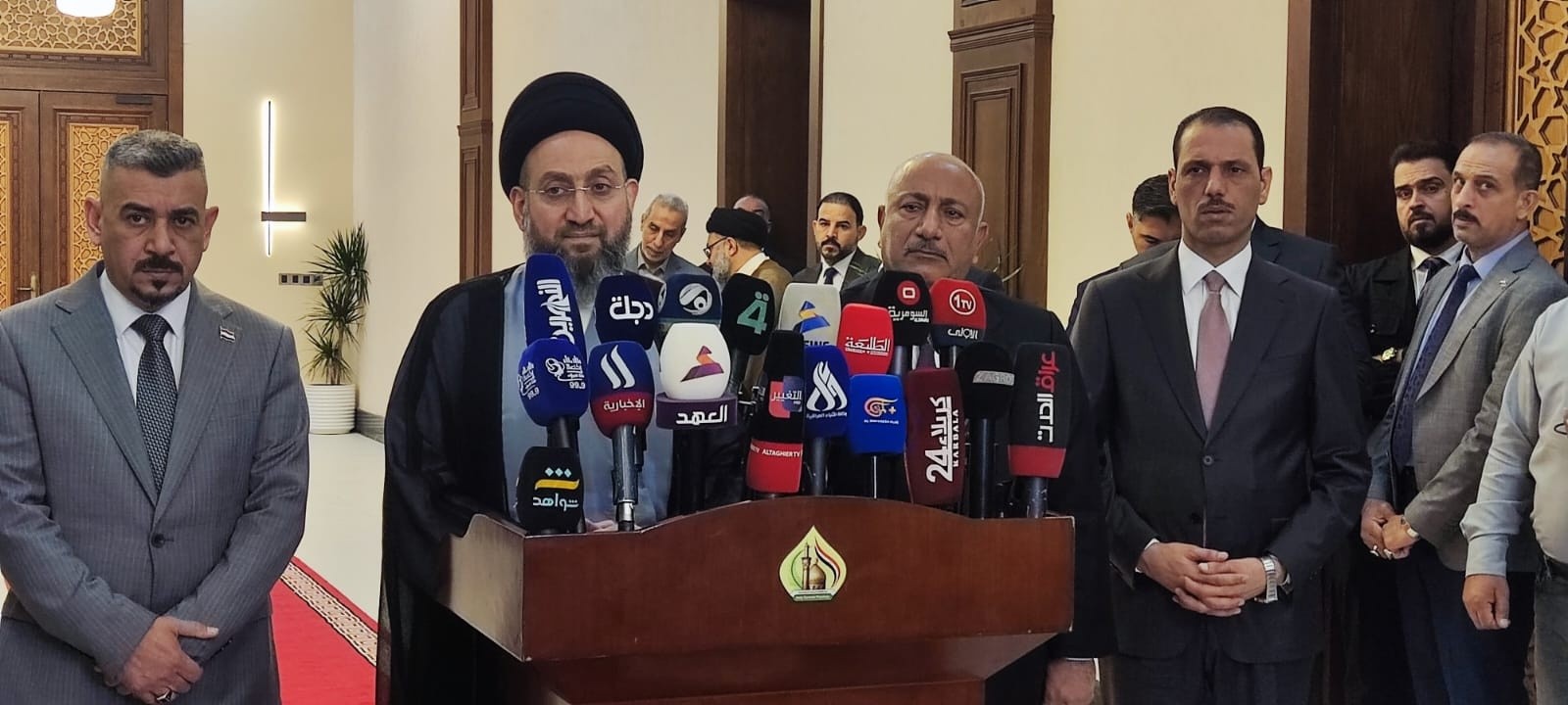 الحكيم يعلن عن مبادرة عراقية للوساطة وتخفيف التوتر الإقليمي - الوساطة العراقية تخفيف التوتر Iraqi mediation regional tension